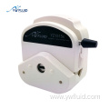 Large flow laboratory peristaltic pump for drip irrigation